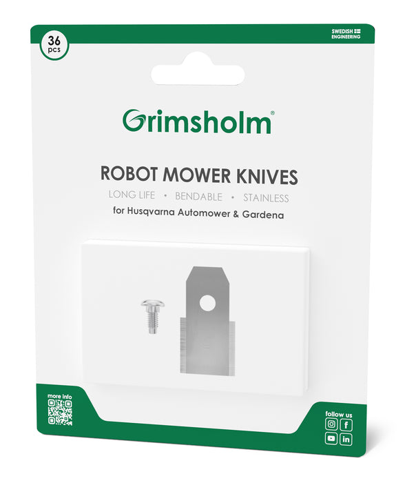 Knivar till Automower, Gardena m.fl, 36-pack – produktbild 1
