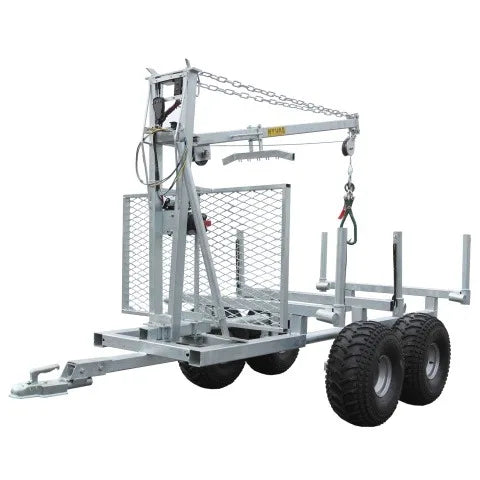 Nyvab Timber trailer complete 22x12 wheels.