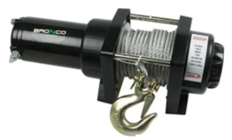 Bronco Winch 2500 STEEL CABLE + REMOTE