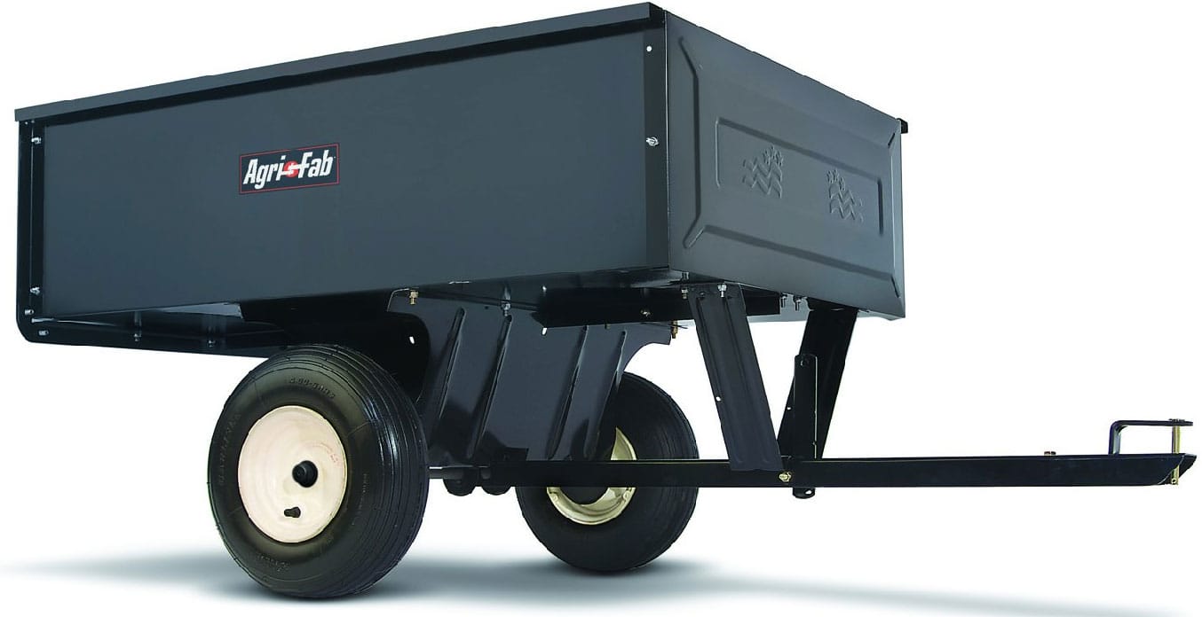 Steel tipping trailer