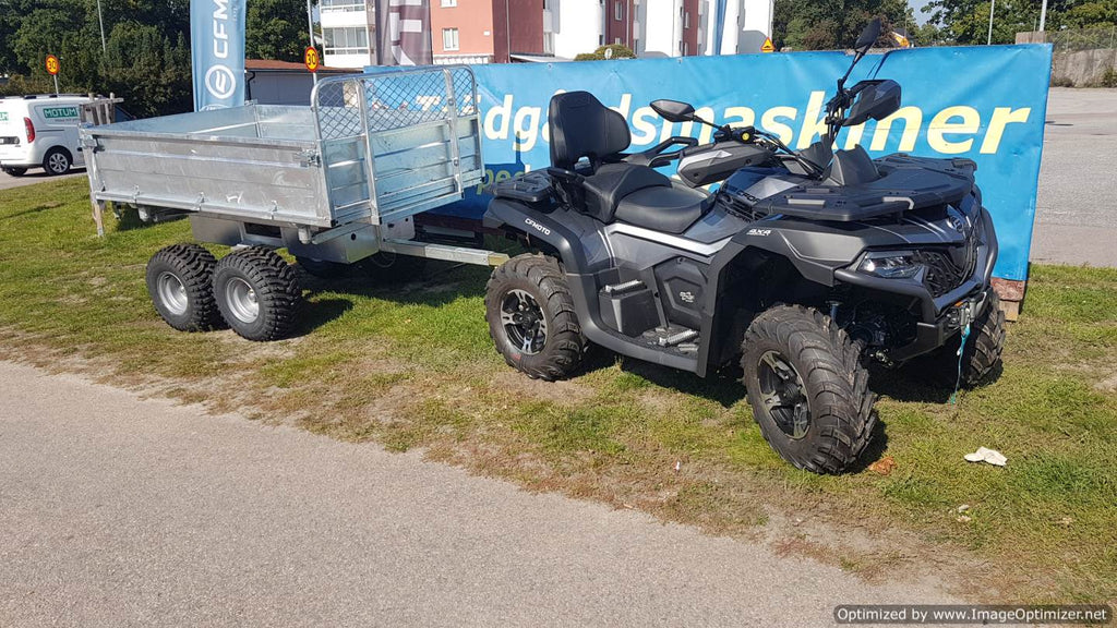 Bronco 3-vägstipp dumpervagn