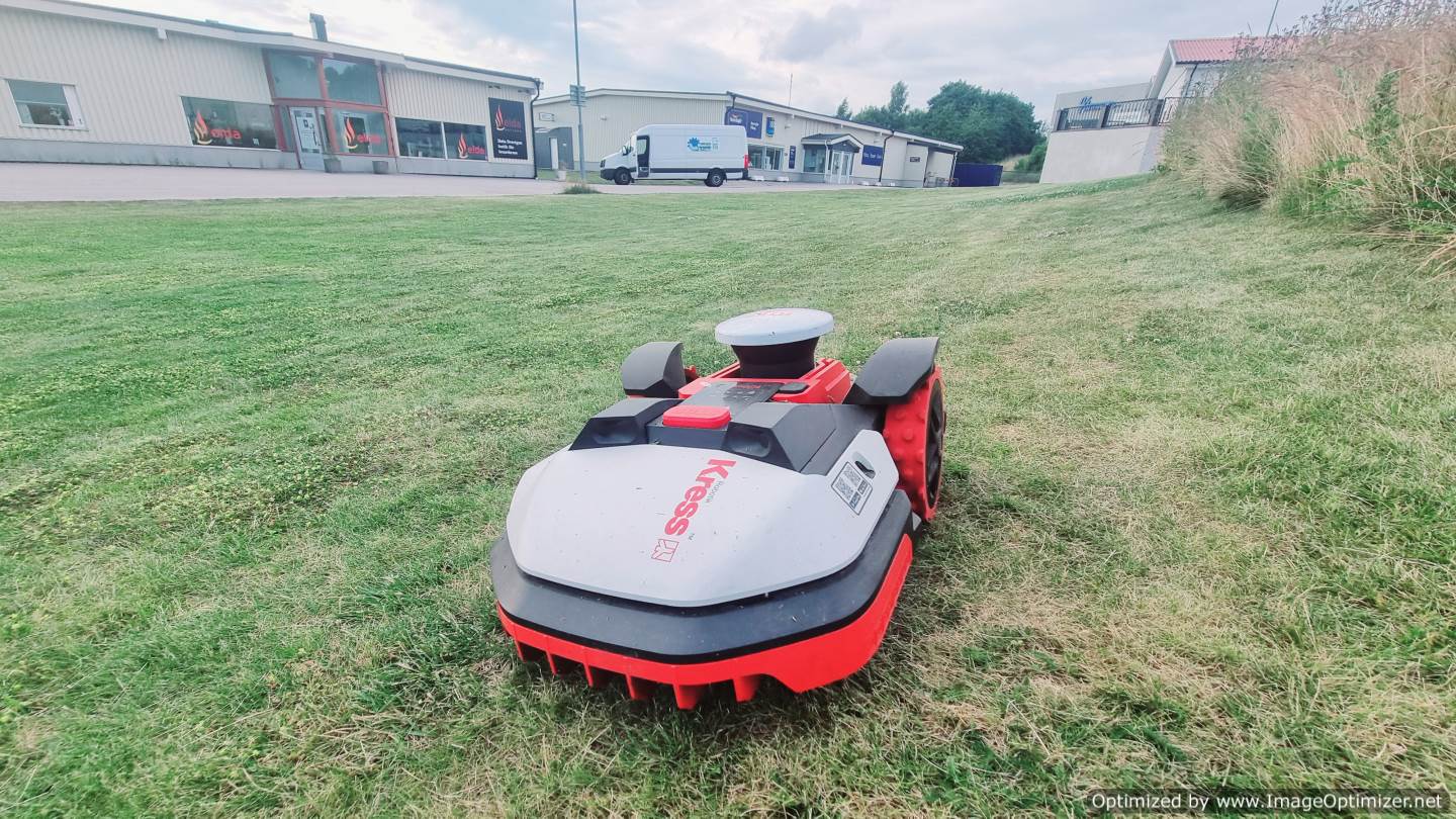 Kress RTK Mission 2000m² KR172E.A + OAS Kabelfri robotgräskl