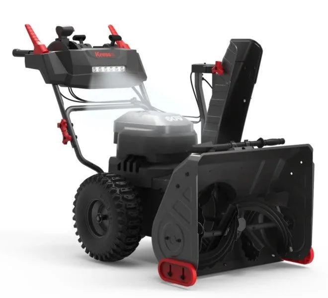 Kress KG470 60V Professional Snow Blower KIT 4 pc Ah BATTERY + CHARGER INCLUDED!