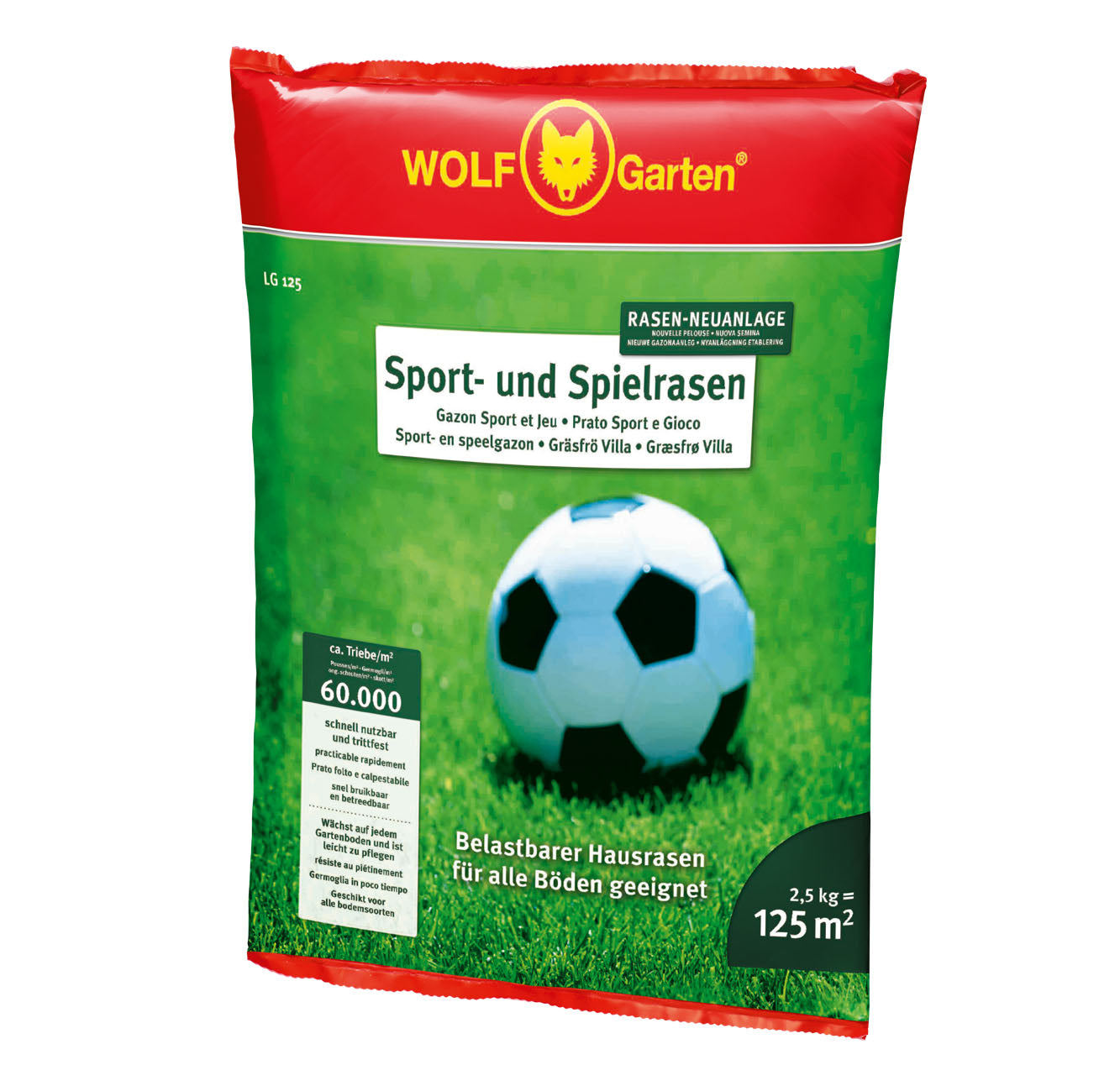 WOLFGarten LG 25 gräsfrö sport och fritid