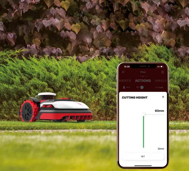 Kress RTK Mission 2000m² KR172E.A + OAS Kabelfri robotgräskl