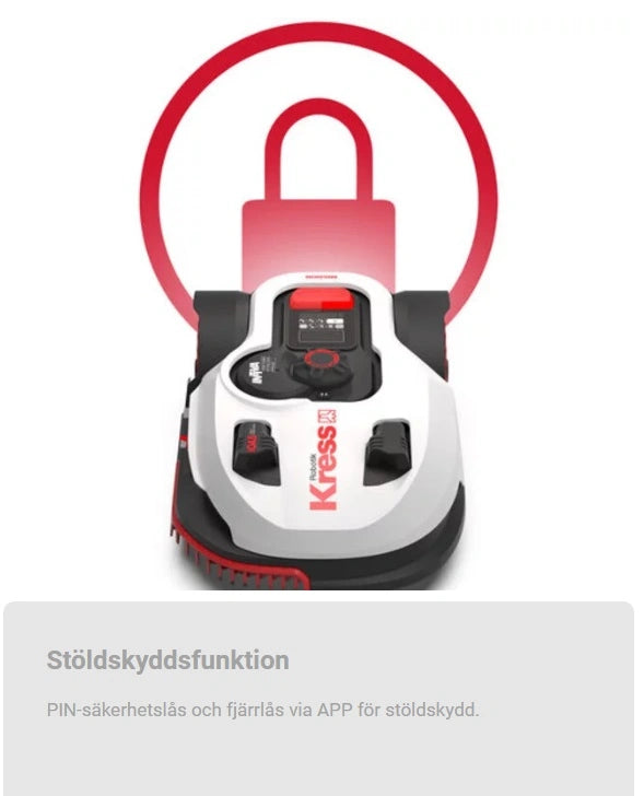 KRESS MISSION KR121E+KR122E+KR123E ROBOTKLIPPARE KAMPANJ