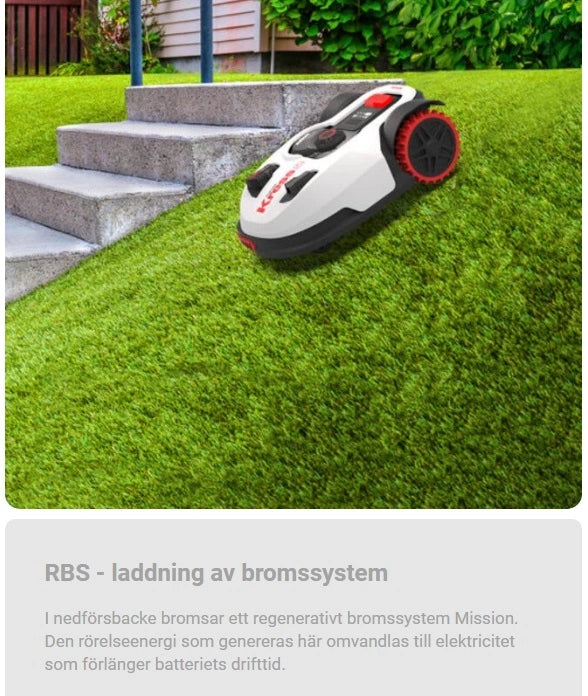 KRESS MISSION KR121E ROBOTKLIPPARE KAMPANJ -50%