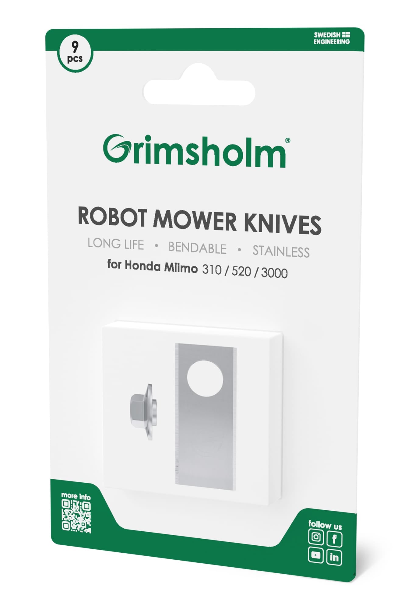 Grimsholm Knivar till Honda Miimo, 9-pack
