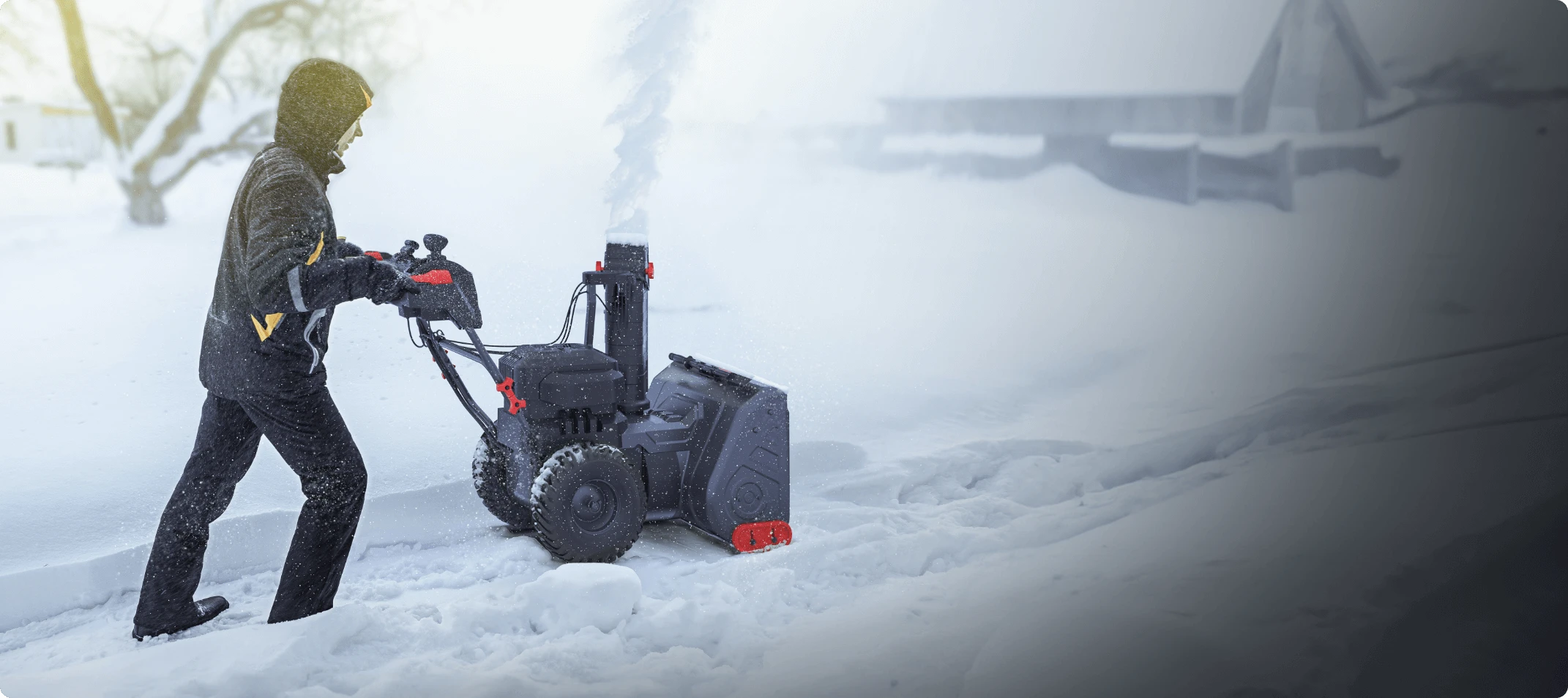 Kress KG470 60V Professional Snow Blower KIT 4 pc Ah BATTERY + CHARGER INCLUDED!