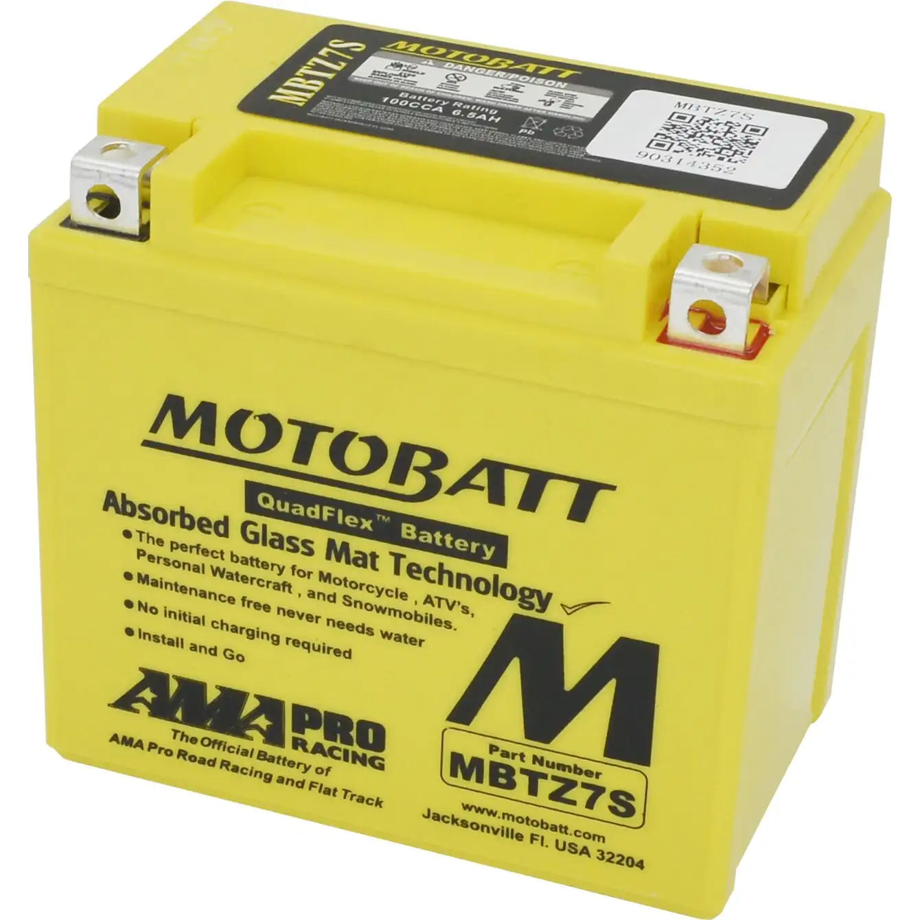 MOTOBATT batteri MBTZ7S Factory sealed