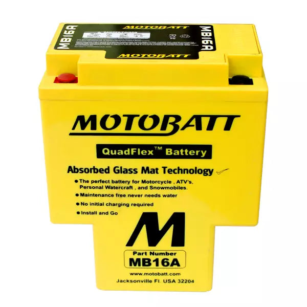 MOTOBATT batteri MB16A Factory sealed