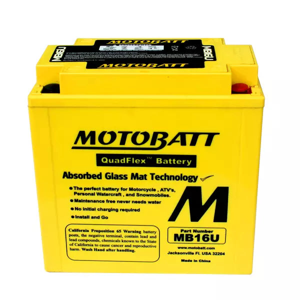 MOTOBATT batteri MB16U Factory sealed