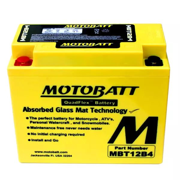 MOTOBATT batteri MBT12B4 Factory sealed