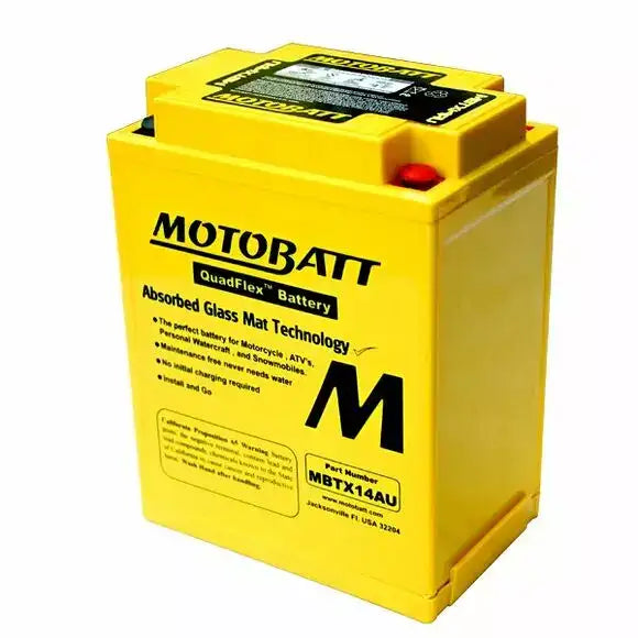 MOTOBATT battery MBTX14AU Factory sealed