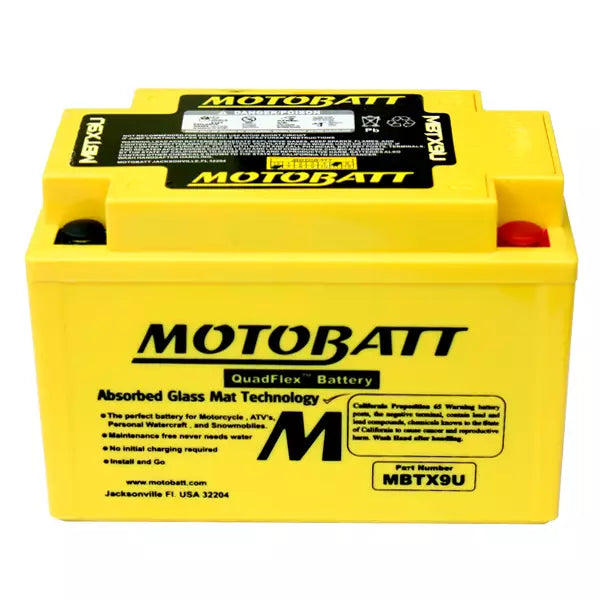 MOTOBATT batteri MBTX9U Factory sealed