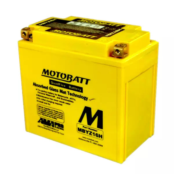 MOTOBATT batteri MBYZ16H HeavyDuty Factory sealed