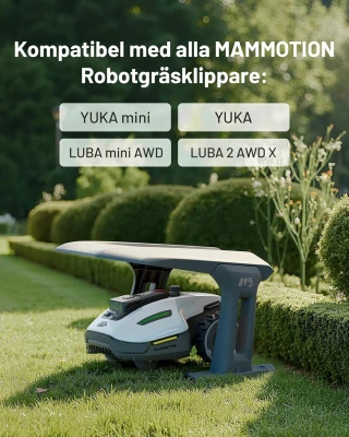 Mammotion Garage Standard, passar LUBA, LUBA mini, YUKA, YUKA mini6