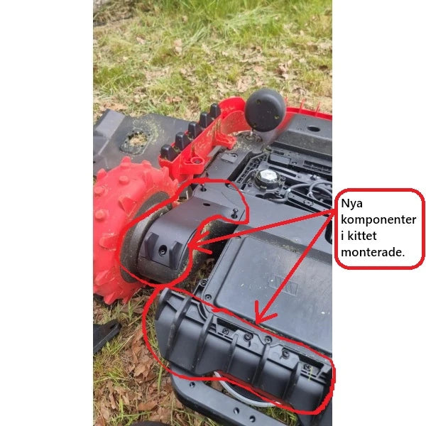 Kress Hjulborst Kit KA0170 *upgrade 2025* Mega 3-pack
