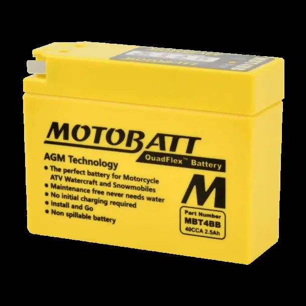Motobatt battery, MBT4BB
