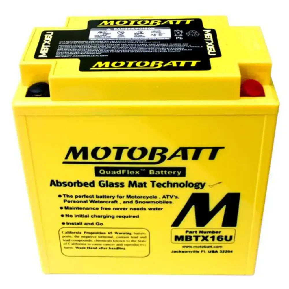 MOTOBATT batteri MBTX16U Factory sealed