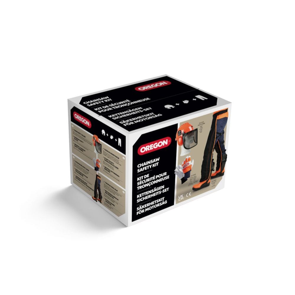 Oregon safety kit (helmet, trousers & chainsaw gloves)