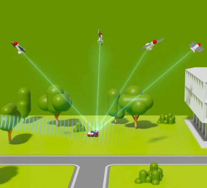 Kress RTK Mission 2000m² KR172E.A + OAS Kabelfri robotgräskl