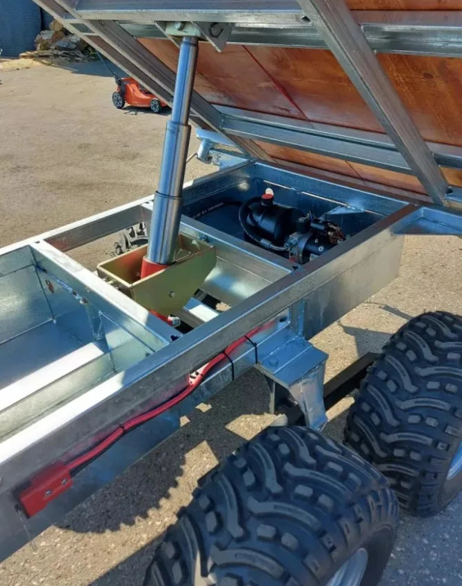 Bronco 3-way tipper dump trailer