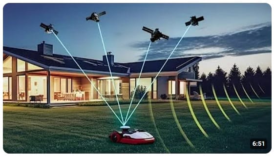 Kress RTK Mission 2000m² KR172E.A + OAS Kabelfri robotgräskl