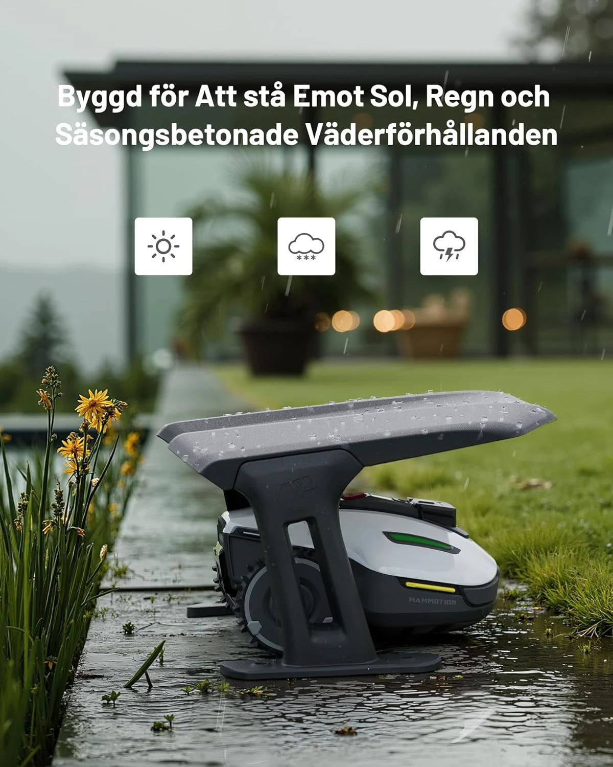 Mammotion Väderskydd / Garagetak