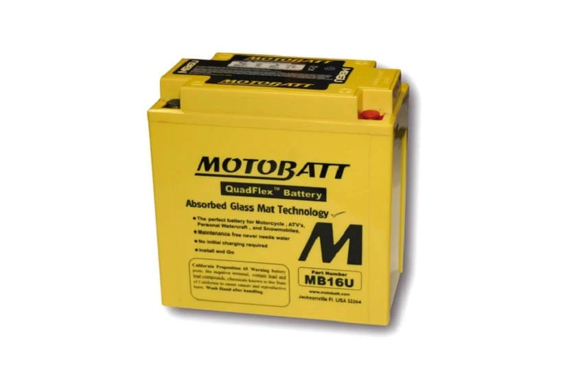 MOTOBATT batteri MB16AU Factory sealed