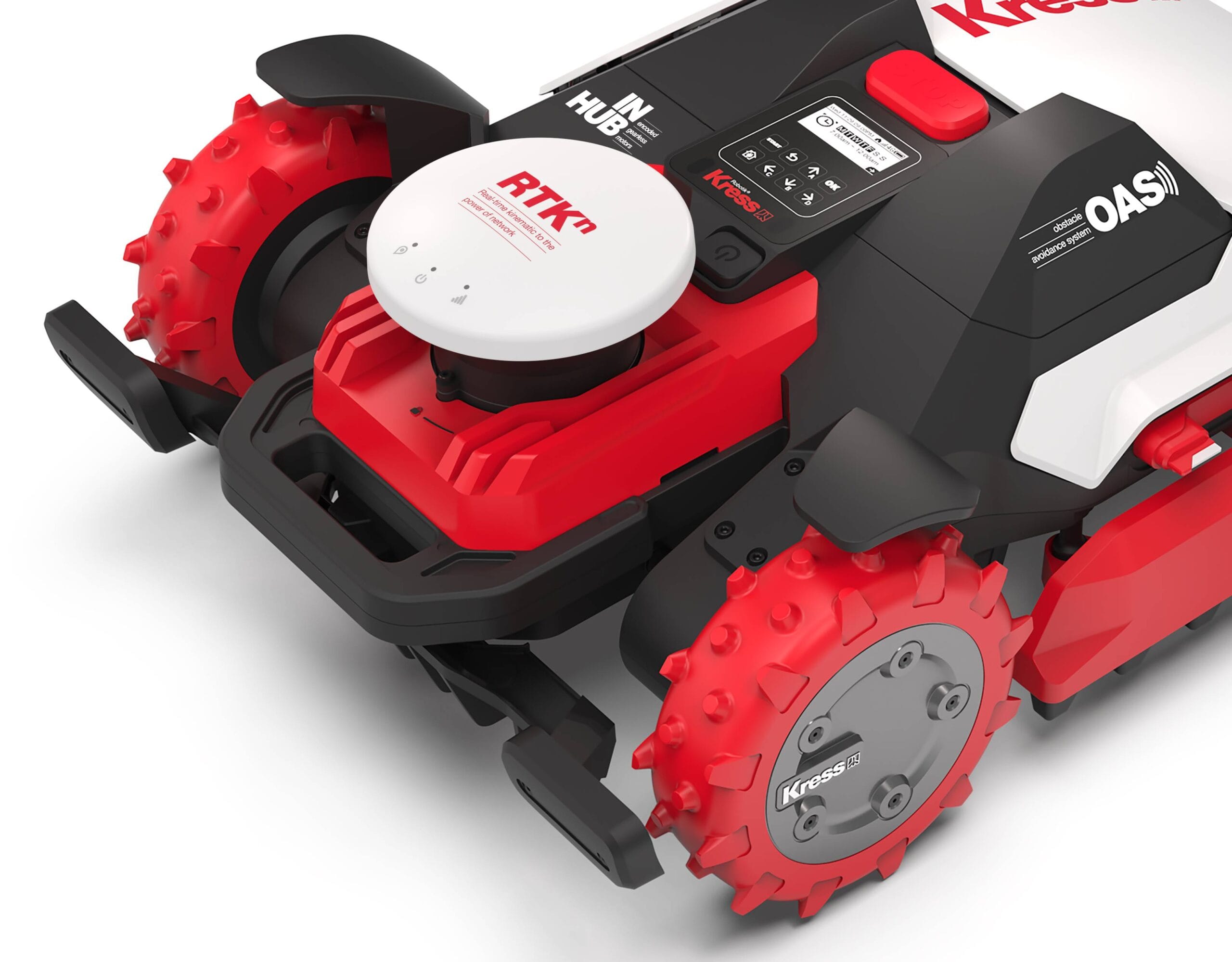 Kress RTK Mega 12000m² KR233E + OAS Kabelfri robotgräsklippa
