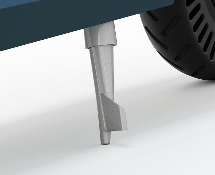 UNAGI E500 - 2-hjulsdriven elscooter i kolfiber