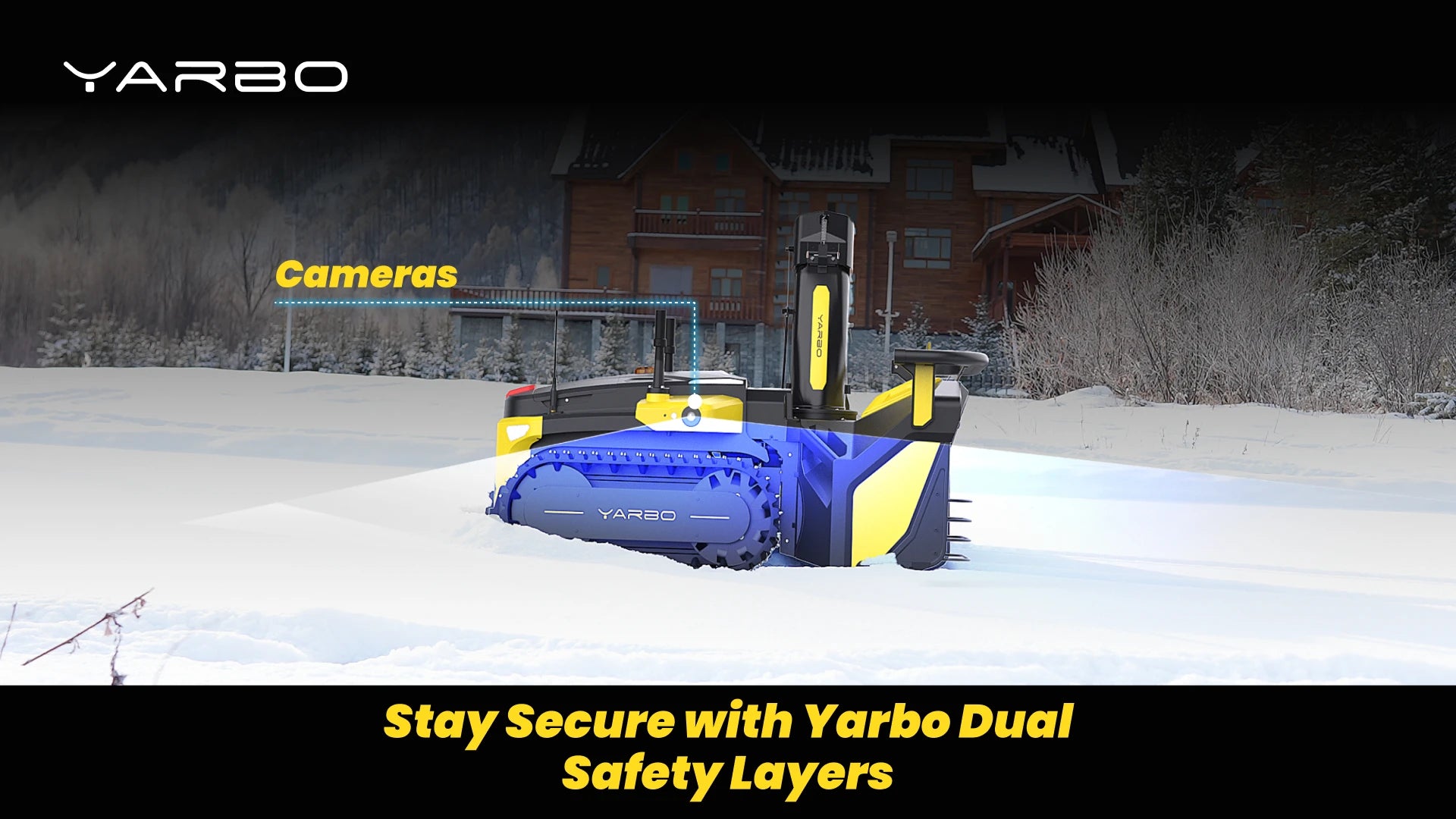 Yarbo S1 2-stegs Snöslunga