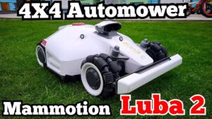 ROBOTGRASKLIPPARE BILLIG KABELFRI 4WD LUBA2 9